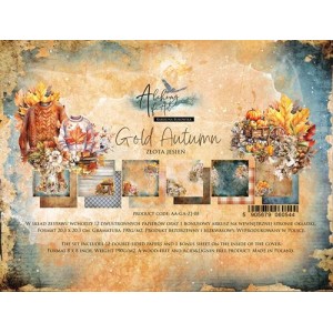 Alchemy of Art AA-GA-ZJ-08 8'x8' - Gold Autumn