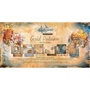 Alchemy of Art AA-GA-ZJ-07 12'x12' - Gold Autumn