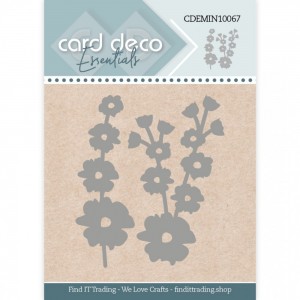 Card Deco CDEMIN10067 Mini Dies - Hollyhock