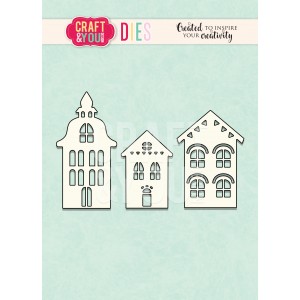 Craft and You CW251 - Houses