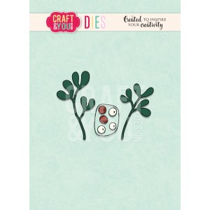 Craft and You CW253 - Mistletoe Twigs