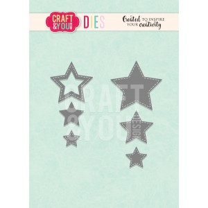 Craft and You CW254 - Stars