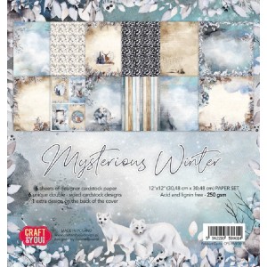 Craft and You CPS-MWI30-6 12'x12' - Mysterious Winter