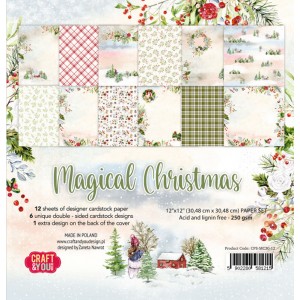 Craft and You CPS-MC30-12 12'x12' - Magical Christmas