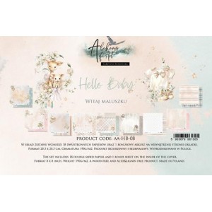 Alchemy of Art AA-HB-08 8'x8' - Hello Baby