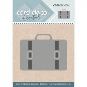 Card Deco CDEMIN10001 Mini Dies - Suitcase