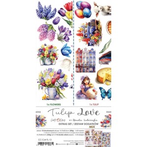 Craft O'Clock CC-C64-TL-13 6'x12' Mix – Tulip Love