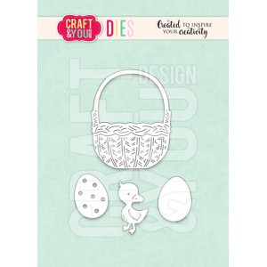 Craft and You CW270 - Easter Basket