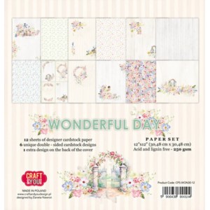 Craft and You CPS-WON30-12 12'x12' - Wonderful Day
