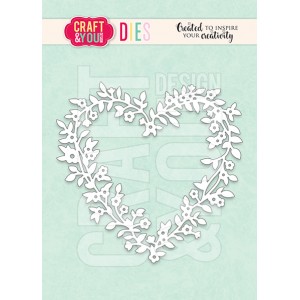 Craft and You CW281 - Flowerheart Frame