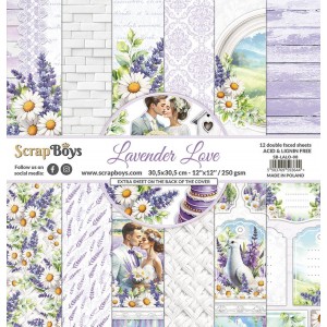 ScrapBoys SB-LALO-08 12'x12' - Lavender Love