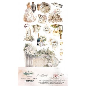 Alchemy of Art AA-H-B-10 6'x12' - Heartbeat Wedding