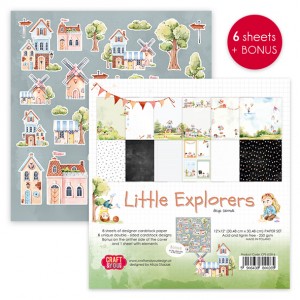 Craft and You CPS-LE30-6 12'x12' - Little Explorers