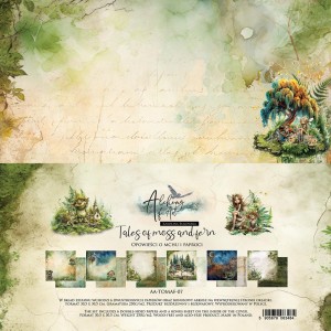 Alchemy of Art AA-TOMAF-07 12'x12' - Tales of Moss and Fern