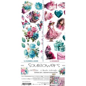 Craft O'Clock CC-C67-SS-13 6'x12' - Soulflowers Mix