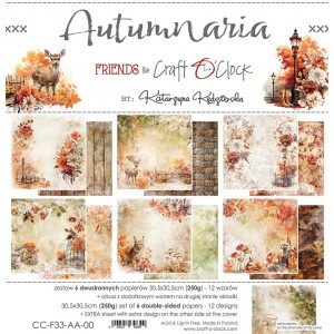 Craft O'Clock CC-F33-AA-00 12'x12' - Autumnaria
