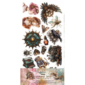 Alchemy of Art AA-ST-10 6'x12' - Steampunk Time