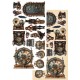 Alchemy of Art AA-ST-10 6'x12' - Steampunk Time