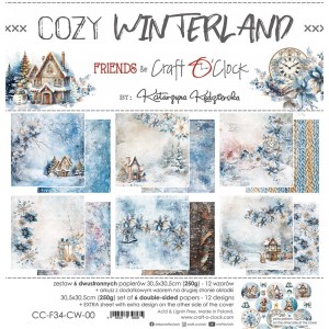 Craft O'Clock CC-F34-CW-00 12'x12' - Cozy Winterland