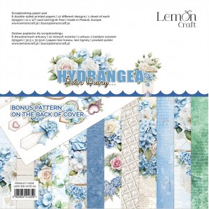 Lemoncraft LEM-DD-HYD-01 12'x12' - Dear Diary – Hydrangea