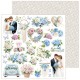 Lemoncraft LEM-DD-HYD-01 12'x12' - Dear Diary – Hydrangea