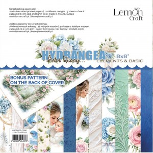 Lemoncraft LEM-DD-HYD-03 8'x8' Elements - Dear Diary – Hydrangea
