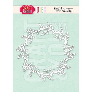 Craft and You CW315 - Delicate Wreath