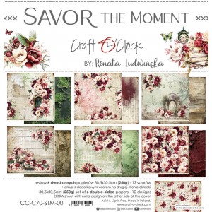 Craft O'Clock CC-C70-STM-00 12'x12' - Savor the Moment