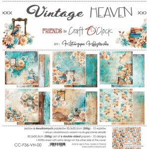 Craft O'Clock CC-F36-VH-00 12'x12' - Vintage Heaven