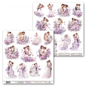 Margaret Paper Design 0915 12'x12' - Violet Whisper