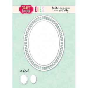 Craft and You CW324 - Oval Doily