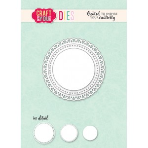 Craft and You CW329 - Mini Doily
