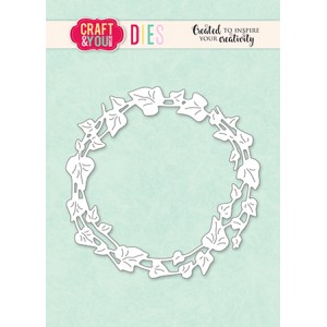 Craft and You CW338 - Ivy Wreath