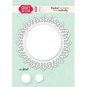 Craft and You CW339 - Doily Leavves