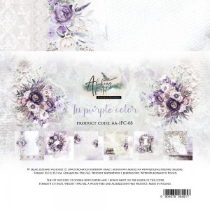 Alchemy of Art AA-IPC-08 8'x8' - In Purple Colors