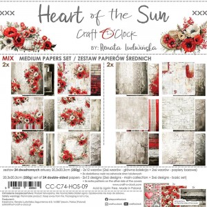 Craft O'Clock CC-C74-HOS-09 8'x8' - Heart of the Sun
