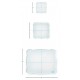 We R 6602590 - Acrylic Block Stamping Set 3pcs.