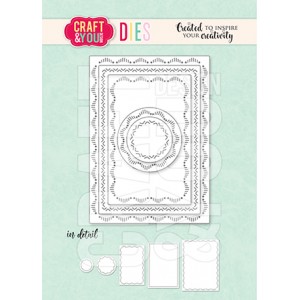 Craft and You CW346 - ATC Decorative Stiches