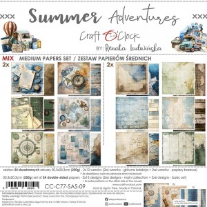 Craft O'Clock CC-C77-SAS-09 8'x8' - Summer Adventures