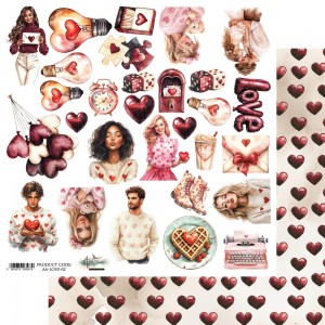 Alchemy of Art AA-LOVE-02 12'x12' - Love 2