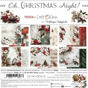 Craft O'Clock CC-F41-OCN-10 6'x6' - Oh, Christmas Night