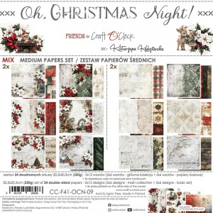 Craft O'Clock CC-F41-OCN-09 8'x8' - Oh, Christmas Night