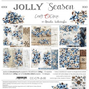 Craft O'Clock CC-C79-JS-00 12'x12' - Jolly Season