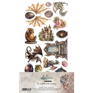 Alchemy of Art AA-LOD-10 6'x12' - The Legends Of The Dragons