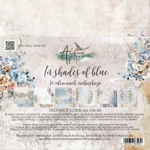 Alchemy of Art AA-ISB-08 8'x8' - In Shades Of Blue