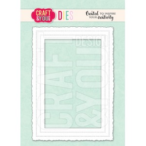Craft and You CW364 - Old Photo Frame 9x13 cm