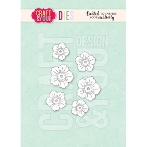 Craft and You CW358 - Mini Flowers by Gosia