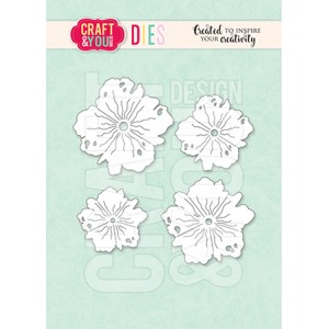 Craft and You CW361 - Vintage Flowers by Gosia