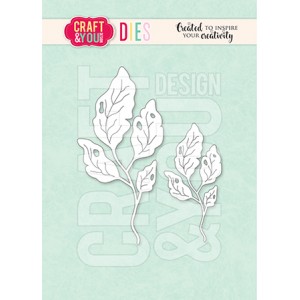Craft and You CW362 - Vintage Leaves by Gosia