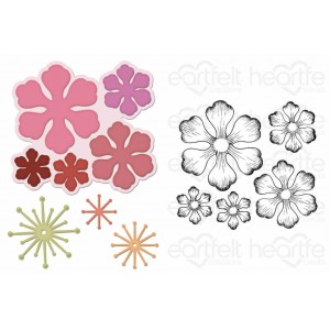 Heartfelt Creations HCD1748 / HCPC3608 - Arianna Blooms